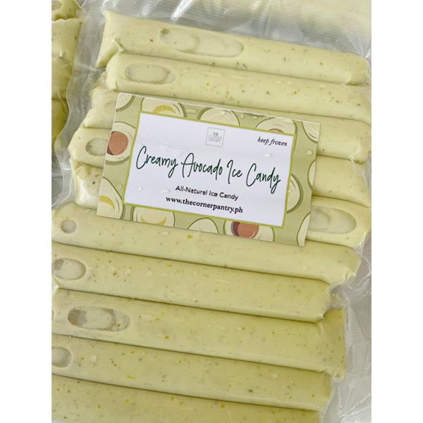 Creamy Avocado Ice Candy