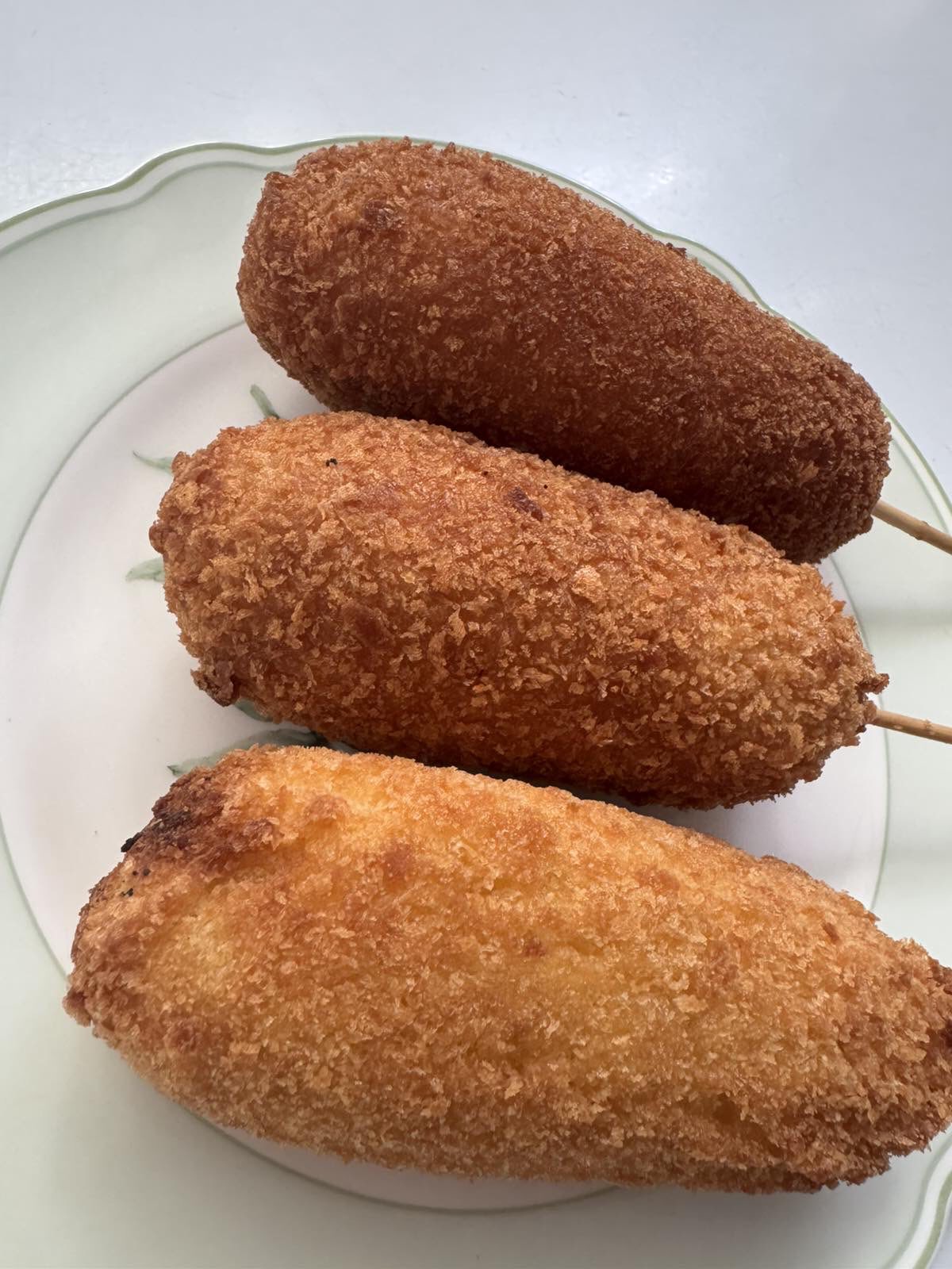 Korean Cheesy Corndogs