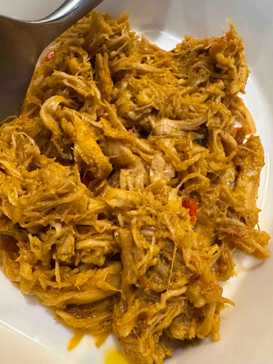 Spicy Chicken Pastil