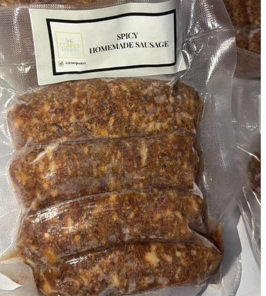 Spicy Homemade Sausage