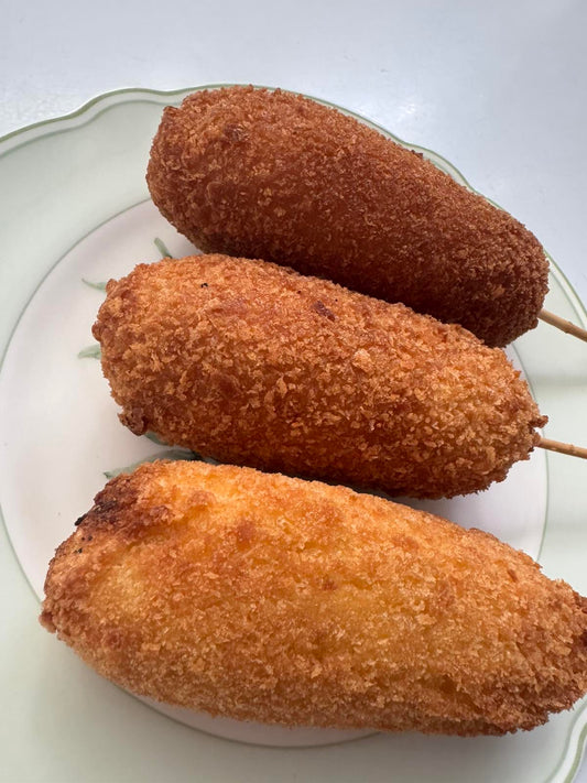 Korean Cheesy Corndogs