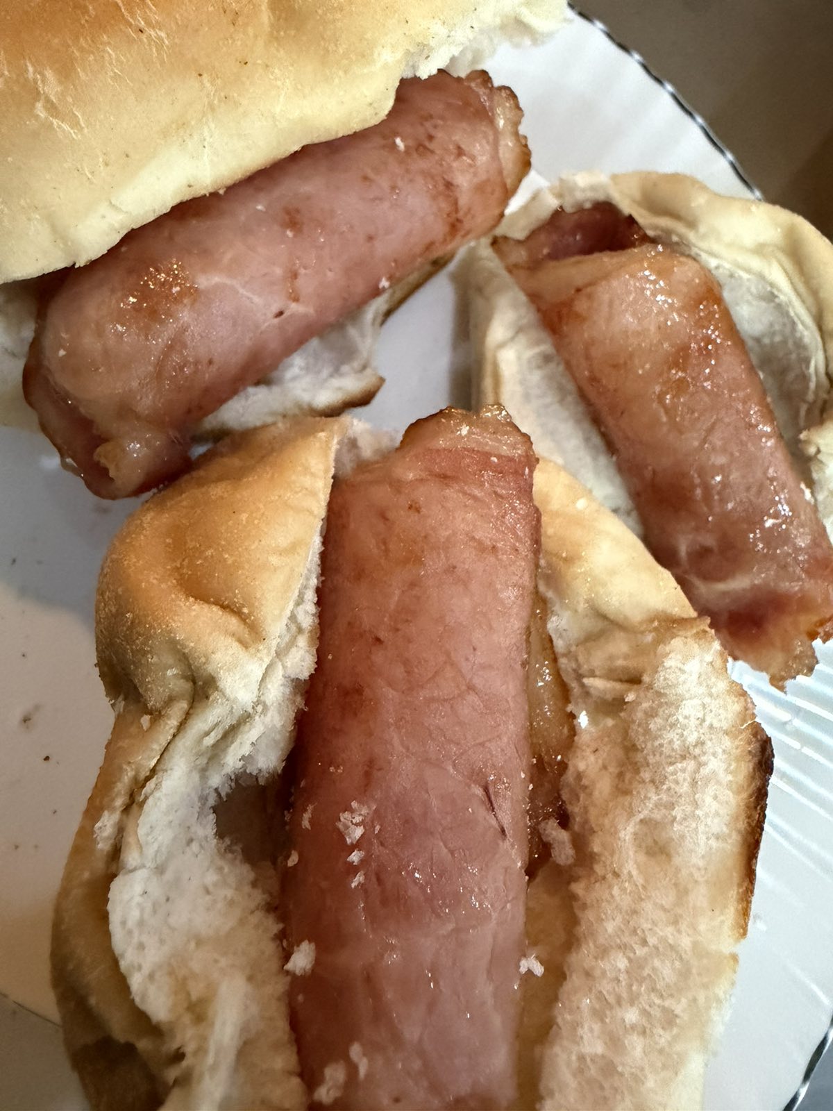 Sliced Glazed Ham with Special Sauce